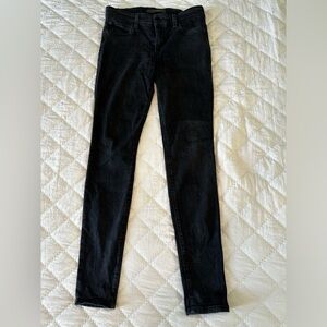 Joe's Jeans - The Icon Mid Rise Skinny Denim Jeans Black - Size 28